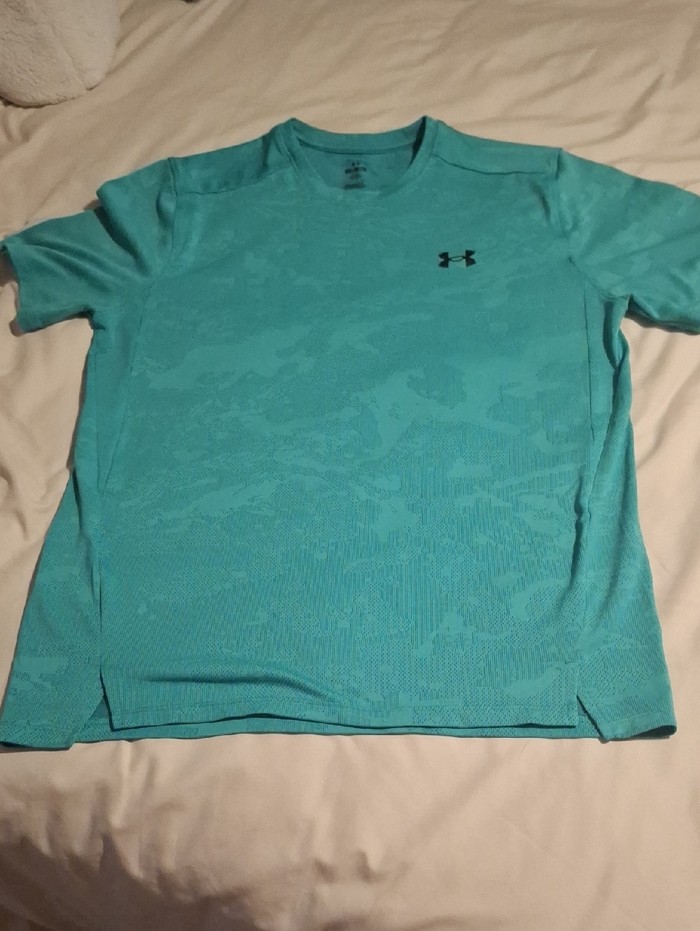 Mens Camo Graphic Green Under Armour Tee